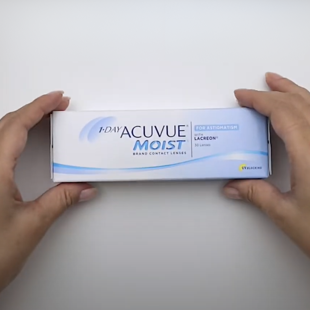 1-Day Acuvue Moist Astigmatismo con LACREON x 30 Lentes