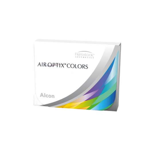 Lentes de contacto Air Optix Colors Formulado – Color vibrante y corrección visual.