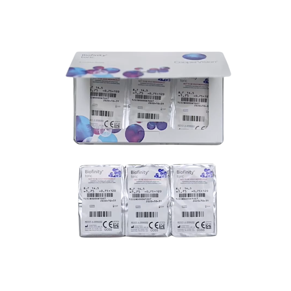 Biofinity Tórico x 6 Lentes