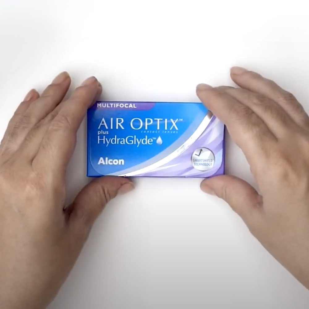 Air Optix Plus Hydraglyde Multifocal x 6 Lentes