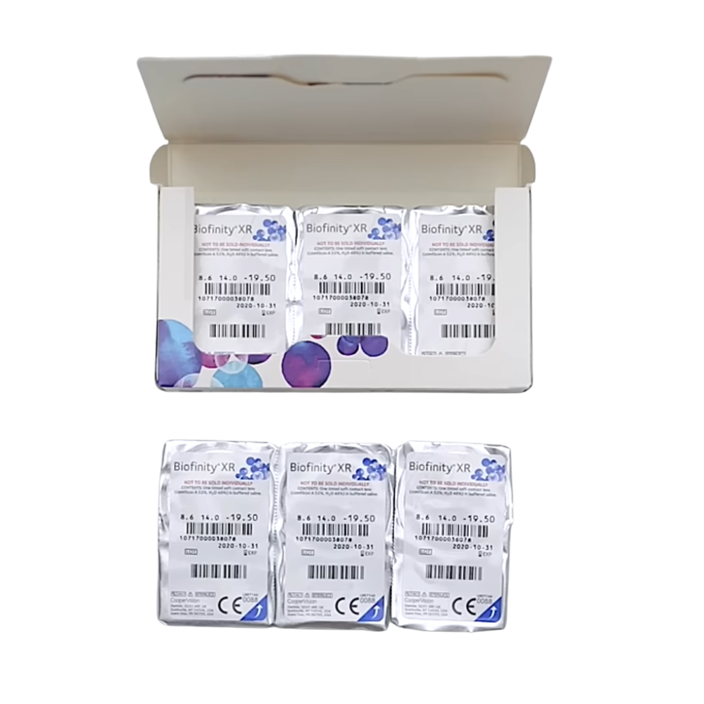 Biofinity Tórico XR x 6 Lentes