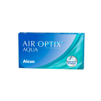 Lentes de contacto Air Optix Aqua – Hidratación y comodidad todo el día.