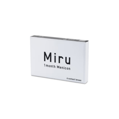 Lentes de contacto Miru Esférico – Comodidad, hidratación y visión clara.