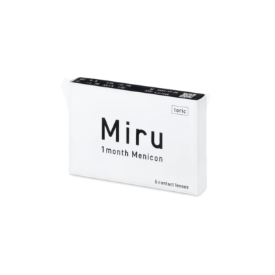Lentes de contacto Miru Toric – Corrección precisa del astigmatismo con comodidad avanzada.
