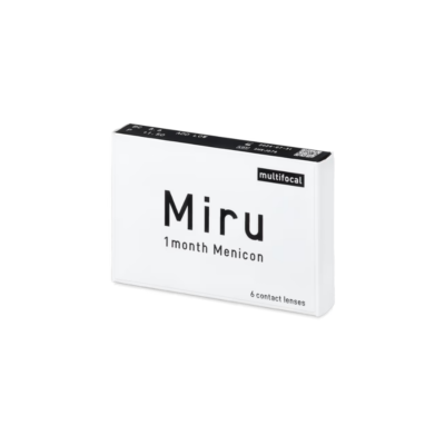 Lentes de contacto Miru Multifocal – Corrección avanzada de la presbicia con comodidad duradera.