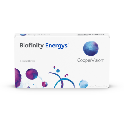 Lentes de contacto Biofinity Energys de CooperVision – Reducción de fatiga visual digital y máxima comodidad.