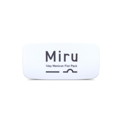 Lentes de contacto Miru 1 Day Flat Pack – Comodidad, higiene y practicidad en un empaque ultradelgado.
